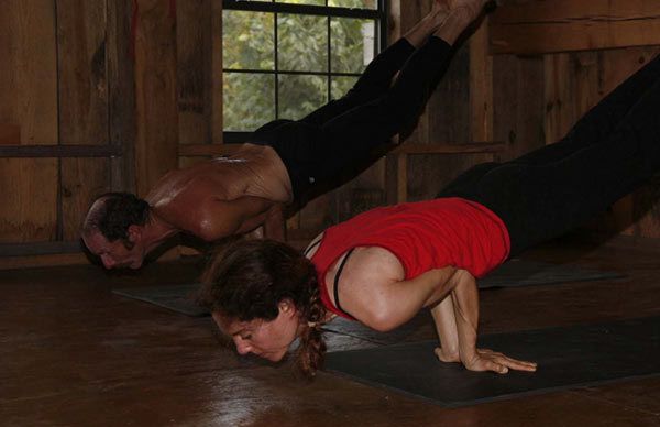 Mayurasana avantages de yoga