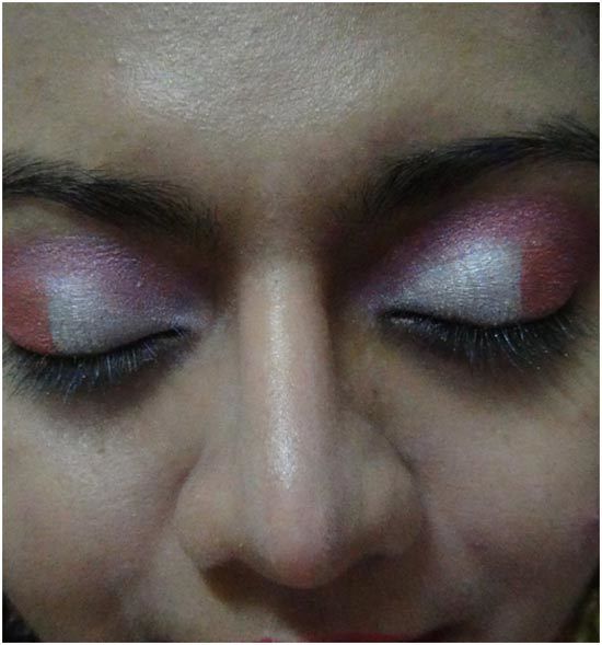 pink eye shadow maquillage 4