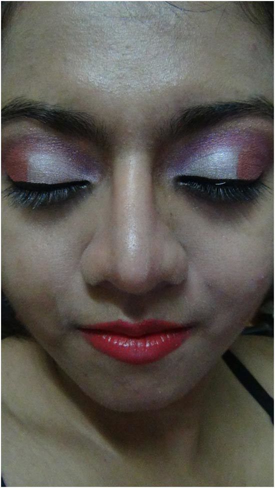 oeil rose maquillage ombre 9