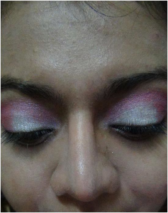 pink eye shadow maquillage 2