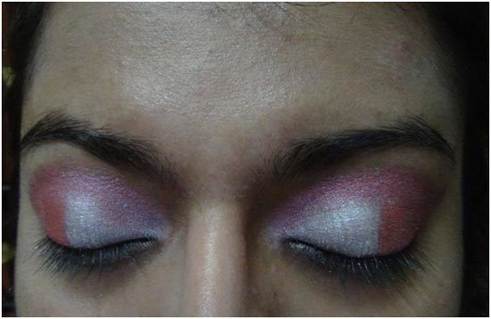 pink eye shadow maquillage 3
