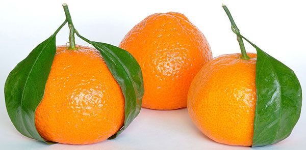 une peau éclatante à l'orange