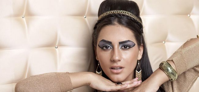 Maquillage égyptien, de beauté et de remise en forme secrets révélés Photo
