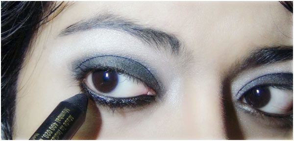 Maquillage des yeux gothique 7