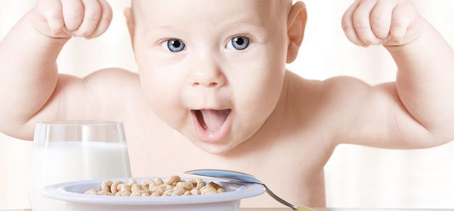Lait de soja est sans danger pour les bébés? Photo