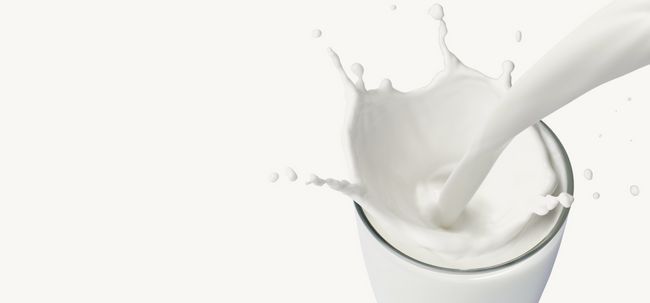 Lait tableau de protéines - combien de protéines du lait ne contient-il? Photo
