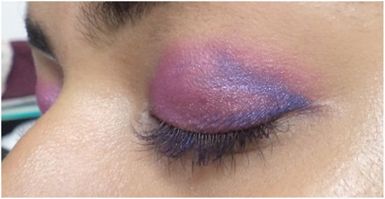 approfondir violet maquillage de couleur