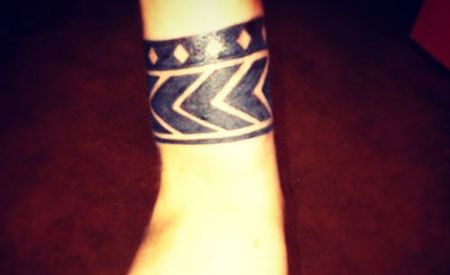 Aztec bracelet Tattoo