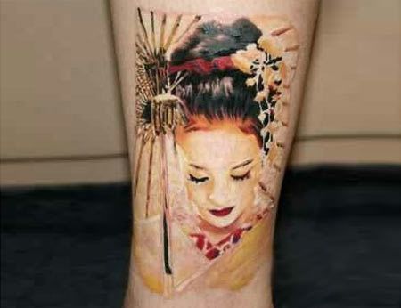 Geisha poignet Tattoo