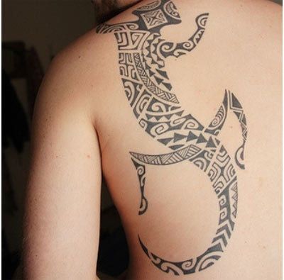 hawaïen gecko tatouage