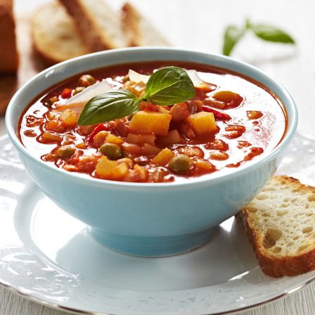 Facile Low Cal Soupe minestrone