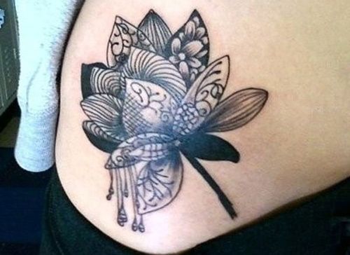 lotus tatouage