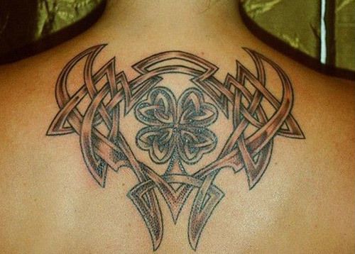Art Tribal Tattoo Shamrock Inspiré