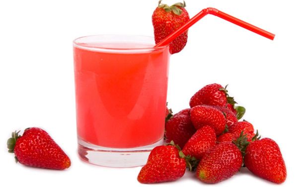 avantages de jus de fraise pour la peau