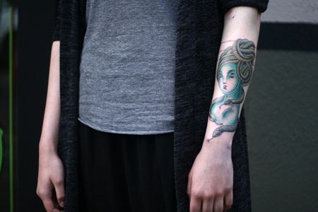 Medusa Tattoo pour les avant-bras