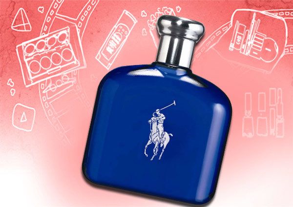 Polo bleu parfum pour les hommes