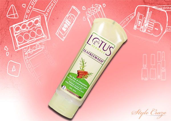 Lotus Tea Tree Oil-Control Face Wash