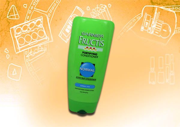 Garnier Fructis conditionneur de crème fortifiante pour les cheveux traités