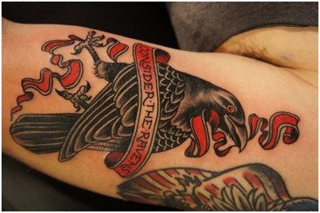 Envisager Le Tattoo Raven