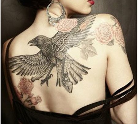 Verrouillez Raven Tattoo