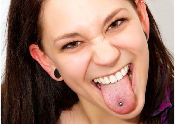 Piercing langue